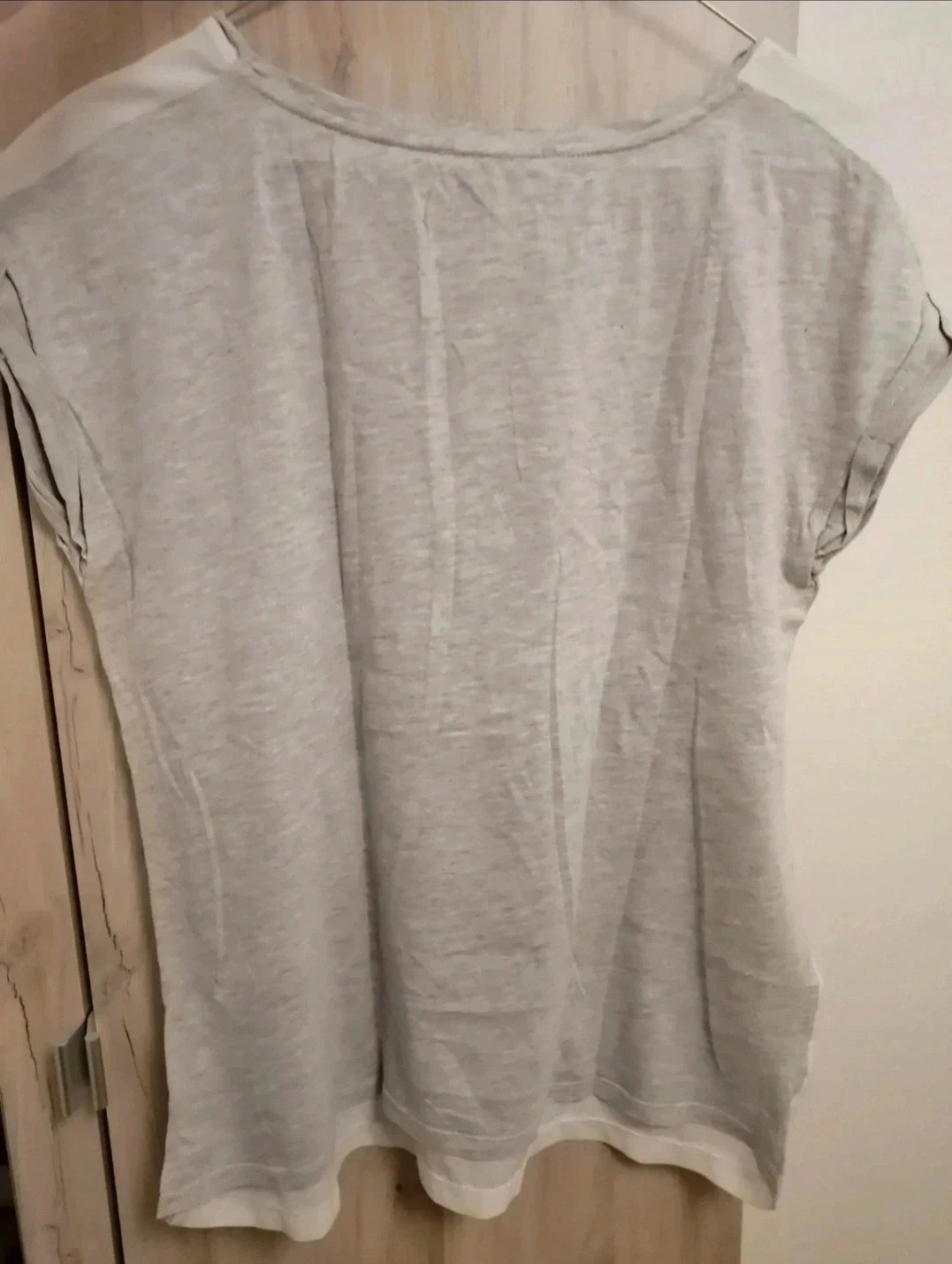 Two-material T-shirt – photo 3